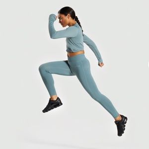 NWT Breeze Lightweight Seamless Tights